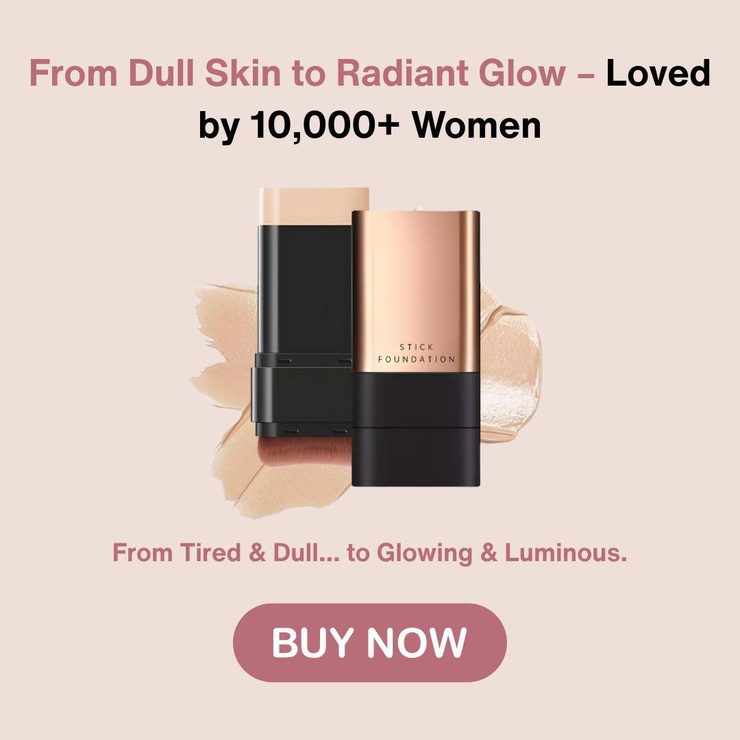 Korean 2 in 1 Glass Skin Foundation Stick