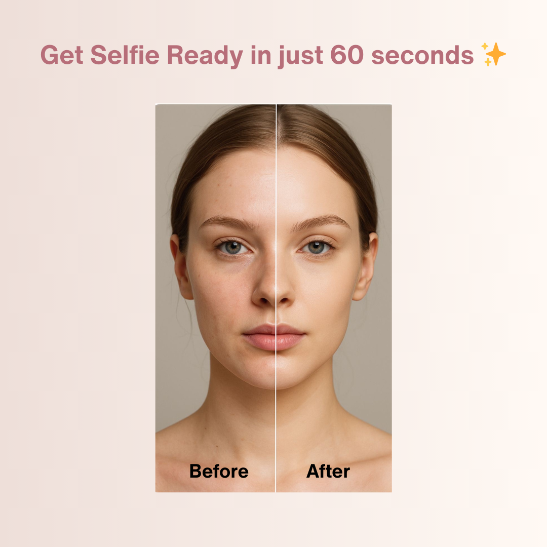 Korean 2 in 1 Glass Skin Foundation Stick