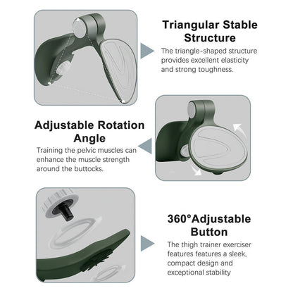 Thigh Trainer & Kegel Exerciser | Resilient 16 kg Inner Thigh & Pelvic Floor Strengthener