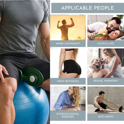 Thigh Trainer & Kegel Exerciser | Resilient 16 kg Inner Thigh & Pelvic Floor Strengthener